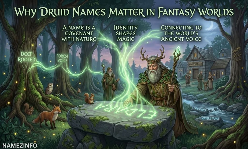 Why Druid Names Matter In Fantasy Worlds