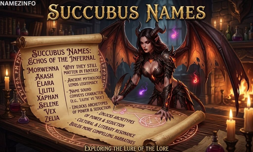 Succubus Names And Why They Still Matter In Fantasy