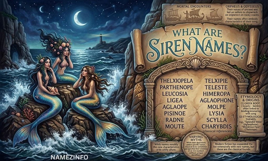What Are Siren Names?