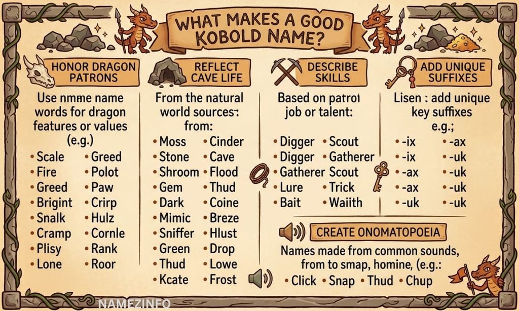 What Makes A Good Kobold Name?