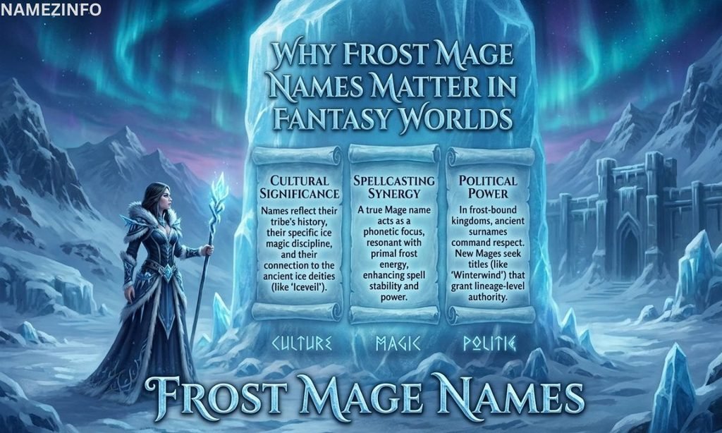 Why Frost Mage Names Matter In Fantasy Worlds