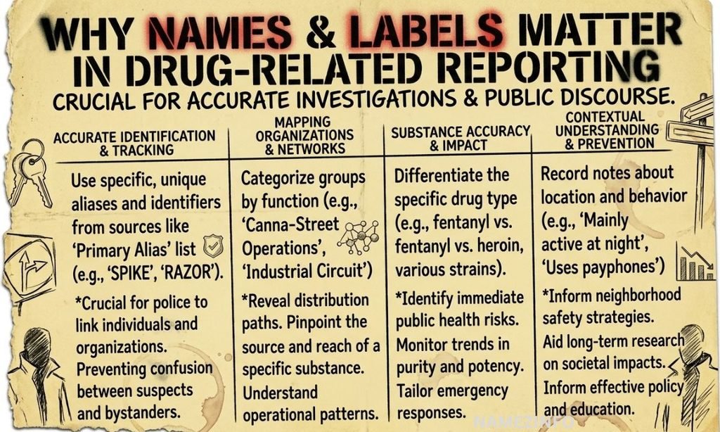 Why Names And Labels Matter In Drug-Related Reporting