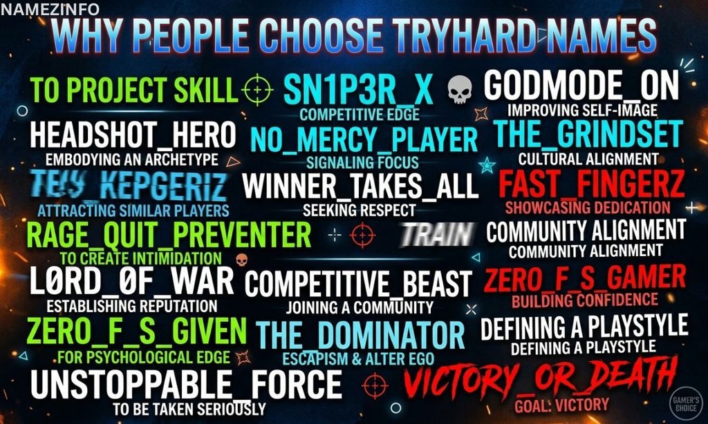 Why People Choose Tryhard Names