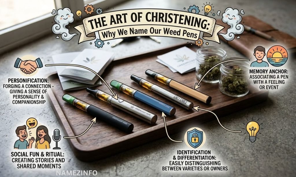 Why People Give Names To Their Weed Pens
