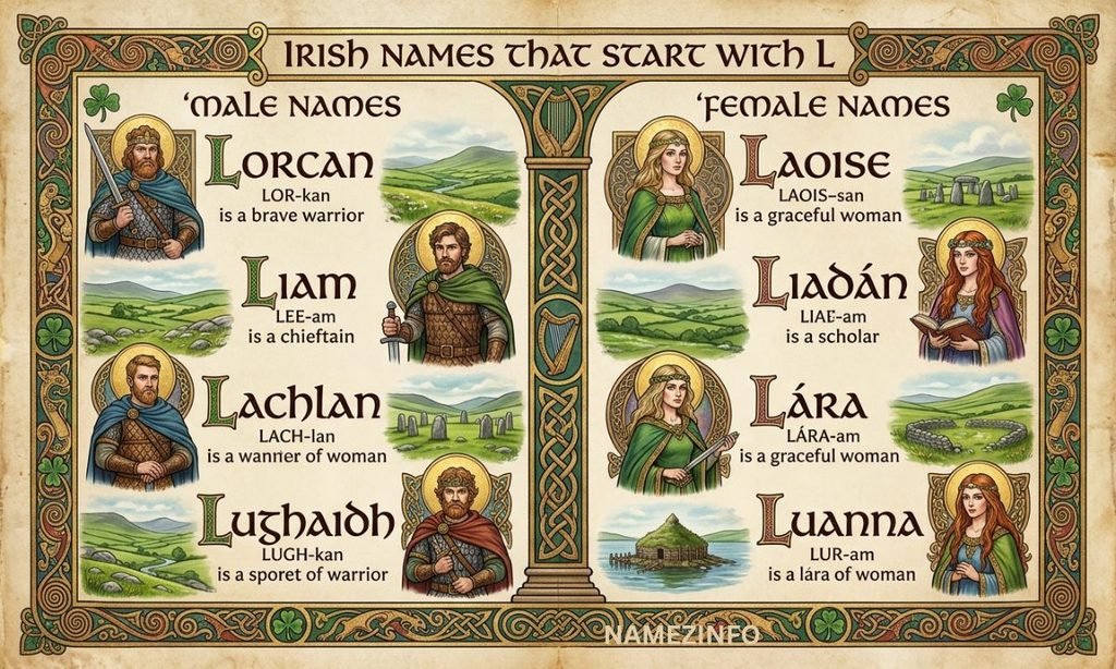 What Are Irish Names That Start With L?