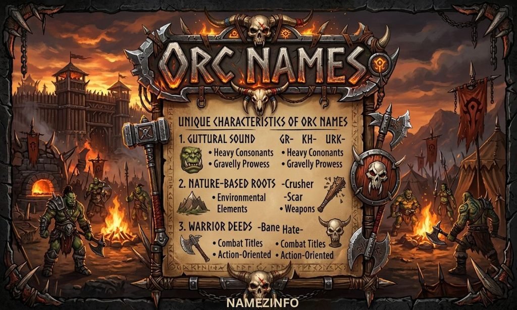 What Makes Orc Names Unique?