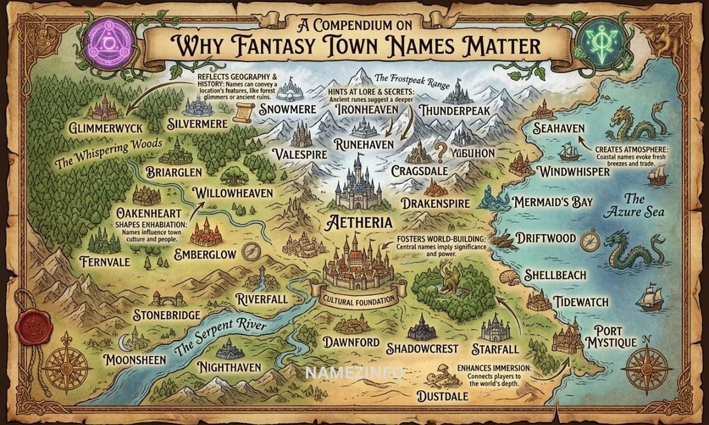 Why Fantasy Town Names Matter