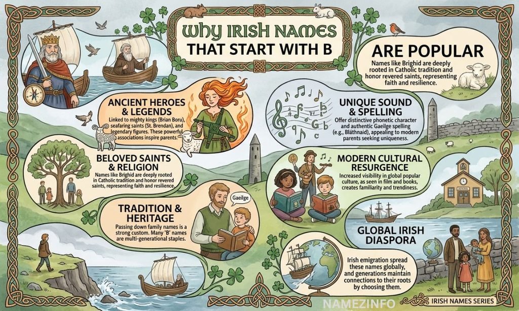 Why Irish Names That Start With B Are Popular