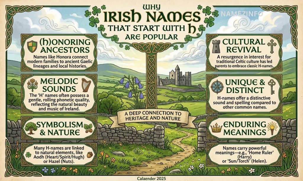 Why Irish Names That Start With H Are Popular