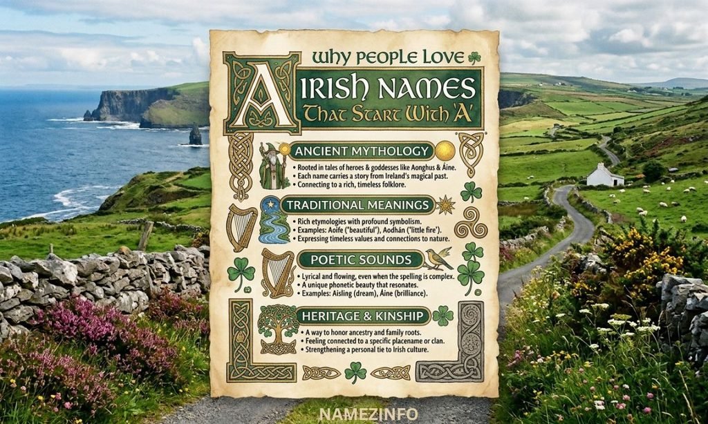 Why People Love Irish Names That Start With A